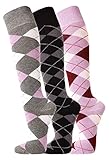 TippTexx 24 3/6 Paar unisex Reiter Socken, Reitstrümpfe in...