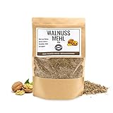 Odenwälder Lebensmittel - 300g premium Walnussmehl Made in Germany - fein gemahlene Walnüsse Vegan und teilentölt mit viel Protein