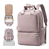 UPPACK Handgepäck Rucksack Damen Travel Backpack 40x20x25 für Ryanair Reiserucksack Daypacks Mädchen Rucksack Wasserdicht Business Rucksack Damen Weekendertasche Rosa