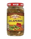 Old El Paso Sliced Jalapenos – Scharfe Jalapenos in Scheiben geschnitten – 1 x 215 g