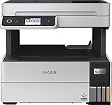 Epson EcoTank ET-5170 4-in-1 Tinten-Multifunktionsgerät (Kopierer, Scanner, Drucker, Fax, A4, ADF, Duplex, WiFi, Ethernet, Display, USB 2.0), großer Tintentank, hohe Reichweite, niedrige Seitenkosten