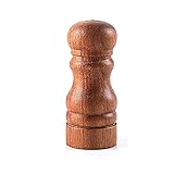 ETZRYSYB Gewürzgläser, 1 x Salz- und Pfefferstreuer aus Holz für die Küche mit Löchern, All-in-One