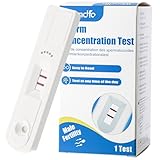 Wondfo Fruchtbarkeitstest für männer Spermatest Spermientest 1 Stück Sperm test Kinderwunsch test für Zuhause