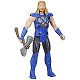 Hasbro Marvel Avengers Titan Hero Serie Thor, 30 cm große Figur zu Thor: Love and Thunder, für Kinder ab 4 Jahren, Multi (F4135)