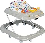 Toys Store Baby Gehwagen Gehfrei Lauflernwagen Babywalker Lauflernhilfe Alpina (Grau)