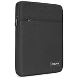 KIZUNA Tablet Tasche 8 Zoll Sleeve Hülle Laptop Wasserdicht Für iPad Mini 6 8.3'/iPad Mini 5 7.9'/8.0' Huawei M5/iPad Mini 4,3,2/Samsung Galaxy Tab S2/Lenovo Tablettasche Notebook Bag, Braun