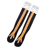 beejune Chicken Leg Socks Herren, Hühnerbein Socken...
