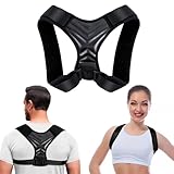 Rücken Geradehalter, Haltungskorrektur Rücken, Damen und Herren Rückenstützgürtel String , Back Posture Corrector, Verstellbare und Atmungsaktive Haltungstrainer, Rückenstütze für Gerade Haltung