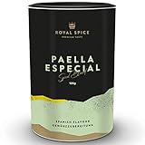 Royal Spice Paella Gewürz 'Paella Especiale' 120g - Traditionell Spanisches Spezialgewürz für Paella, Risotto, Gemüse und Meeresfrüchte - Paella Gewürzmischung mit wunderschöner, typischer Färbung