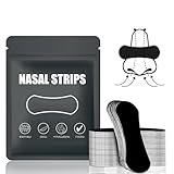 Nasenpflaster, Schnarchstopper Anti Schnarch Nose Strips (60 Stück) Nasenpflaster Schnarchen, Nasenstrips Anti-Schnarch für Schlafen und Sport, Nose-Strips-Schnarchstopper für die Meisten Nasen
