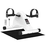 Mini Heimtrainer Elektro, Leisem Motor, 6 Geschwindigkeitsstufen, Senioren Rehabilitation Bein Bewegung Zuhause Fitnessgeräte