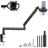 CAHAYA Mikrofonarm Boom Arm Professionelle: Low Profile...