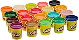 Play-Doh A7924EUC Super Farbenset (20er Pack), Knete für fantasievolles und kreatives Spielen, No Color