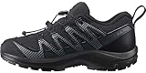 Salomon XA Pro V8 Climasalomon Waterproof Kinder Outdoor-Schuhe, Präzise Passform, Grip in jedem Gelände, Sportlicher Look, Black, 39