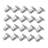 FIXOSHEE 20 Stück Teiliges Deckenhaken aus Rostfreiem Edelstahl Starke Aufhängehaken Rostfrei Vielseitig Einsetzbar für Lampen Ventilatoren und Dekoration Platzsparend und Langlebig