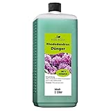 Konfitee Rhododendron Dünger Flora Boost 1000ml I Für bis zu 200L Gießwasser I Blumendünger für Rhododendron Pflanzen I Flüssiger Blatt- & Wurzeldünger I 100% natürlicher Pflanzendünger