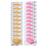 LIFKOME 20 Stück Kollagen Lippenmasken mit Feuchtigkeitsspendender Anti aging Formel Pflegende Gelpads zur Lippenexfoliation und Volumensteigerung für Glatte Elastische Lippenpflege im