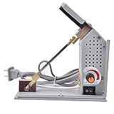 Emoshayoga Heißschneidemaschine Ribbon Lace Cutting Machine, Einstellbarer Thermoschaumschneider, Manueller Heißschneider, CN-Stecker 220V