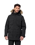 Jack Wolfskin Herren Glacier Canyon Parka, Schwarz, L EU