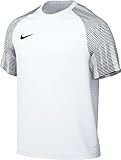 NIKE Herren M NK DF Academy JSY SS T-Shirt, White/Black/Black, L