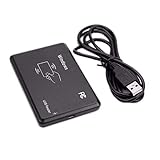 Hailege 125Khz EM4100 USB RFID ID Card Reader Swipe Card Reader Plug and Play Read the top 10 Digital Bit With USB Cable