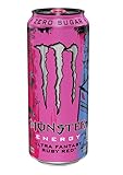 Monster Energy Ultra Fantasy Ruby Red – Zero Sugar – 473 ml Dose – Frischer Citrus-Geschmack, nur 10 Kalorien – Mit Monster Energy Blend – Zuckerfreier Energy Drink