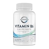 Vitamin B6 25mg | 365 hochwirksame vegane Tabletten | Trägt...