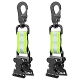 Handschuhhalter, 2 Stücke Handschuh Clip mit Metallkarabinern, Feuerwehr-Handschuhklammern Handschuh Halterung Gürtel Handschuhclips Aufhängen für Aufhängen von Handschuhen, Handtüchern&Schutzhelmen