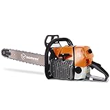Holzfforma® G660 92 cc Profi-Benzin-Kettensäge inkl. Schwert & Kette – 2-Takt Motorsäge für Forst- & Baumfällarbeiten, kompatibel mit Stihl® 066