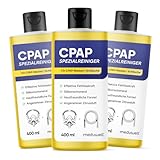 meduwell CPAP Spezialreiniger 400ml für CPAP Masken Schläuche und Zubehör, effektiv fettlösend, silikonschonend und hautfreundlich, angenehmer Duft (3)