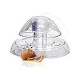 WEAVERBIRD Aquarium Schneckenfalle Snail Trap Klar Kunststoff Köder für Aquarium Pflanzen Planarian Leech Pest Catch Umwelt Aquarium Naturreiniger