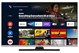 Telefunken 43 Zoll QLED Fernseher/Android TV (4K UHD Smart TV, HDR Dolby Vision, Dolby Atmos, Triple-Tuner) QU43AN900M