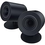 Razer Nommo V2 X - Full-Range-2.0-Gaming-Lautsprecher für PC (Zwei 3-Zoll-Full-Range-Treiber, THX Spatial Audio, Max. Schalldruck 96 dB, Plattformübergreifende Kompatibilität) Schwarz