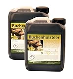 Landkaufhaus Mayer Buchenholzteer - Lockmittel, Lockstoff, Köder für Schwarzwild, Rotwild 10kg (2x5kg)