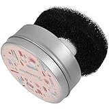 Beavorty 1 Satz Reinigungsbox für Make-up-Pinsel Reiniger Föhnbürste machen Trocknen Reinigungsmittel Make-up-Reinigungsschwamm Reinigungsschwämme für Make-up-Pinsel Schwamm aus Aktivkohle