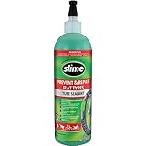 Slime 10026 Rad Schlauchreparatur-Dichtmittel, Verhindern und Reparieren, Geeignet für alle Fahrräder, Ungiftig, Umweltfreundlich, 473-ml-Flasche (16 oz)