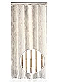 Kobolo Bambusvorhang Türvorhang Bamboo -Braun - Natur-...