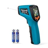 Infrarot Thermometer（nicht für Menschen）-50°C bis 600°C Tilswall Grill IR Laser Digital Thermometer Küche Temperaturmessgerät mit LCD Display für Kochen/Barbecue/Gefrierschrank/Industrie