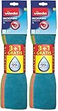 Vileda Allzwecktuch XL Microfasertuch 4er Sparpack (Packung mit 2)