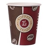 1000 Stk. Kaffeebecher Topline, 'Coffee to go', Pappe...