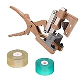 Vidonergy Veredelungsschere für dicke Zweige, 8–20 mm, Aluminiumlegierung, Pflanzen-Veredelungswerkzeug-Set mit ergonomischem Griff und 2 Veredelungsbändern (gelb/grün) für Obstbäume