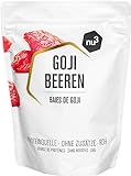 nu3 Premium Goji Beeren - 500g Pack - Superfood-Beeren zum Naschen - Gojibeeren ungeschwefelt & schonend getrocknet - passt zum Frühstück - mit vielen Vitaminen - vegan Snack