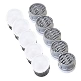 10 x Honeycomb Auslauf des Wasserhahns Interner Filter, für M22 / M24 Strahlregler Innenteil (A)