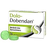 DOLO-DOBENDAN Lutschtabletten bei starken Halsschmerzen mit betäubender Wirkung 36 St.
