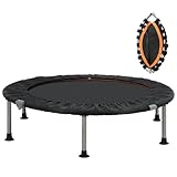 Panana Faltbares Mini-Trampolin Ø102cm Fitness-Trampolin Gartentrampolin Rebounder, Trainings-Trampolin, 150kg Belastbar für Erwachsene, Jumping, Training, Hause, Indoor und Outdoor