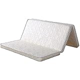 Orthopädische Matratzenauflage mit Kokospalme, faltbare Bodenmatte für Erwachsene, 5 cm, dreifach gefaltete Kokosmatte, festes Tatami-Gästebett, japanische Bodenmatratze