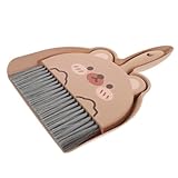 VILLFUL Mini Tischbesen und Kehrschaufel Set Tragbares Reinigungsset aus Robustem Kompakt und Langlebig für Schreibtisch Auto Camping und Kleine Flächen Einfache Handhabung und