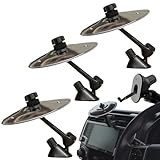 3 x Auto-Crash-Becken – Auto-Crash-Becken-Lüftungsschlitz, lustige Lüftungsschlitz-Clips, Mini-Trommel-Becken für Auto, einfaches Clip-On-Lüftungszubehör für Musikliebhaber, fügt Rhythmus und Spaß zu