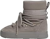 Tommy Hilfiger Damen Mid Boot Stiefel Logotape Warm Wasserabweisend, Mehrfarbig (Pewter Grey), 40