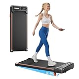 Walking Pad Mit Steigung 8%, Laufband Unter Dem Schreibtisch, Kleines & Mini Laufband FüR Zuhause,BüRo, 1-6 Km/H FitnessgeräTe FüR Zuhause Mit Neigungsfunktion Und Kompakt-Design Walkpad